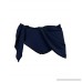 Hilor Women's Skirted Bikini Bottom High Waisted Tankini Skirts Athletic Swimsuit Bottom with Panty Navy B071QZKMZP
